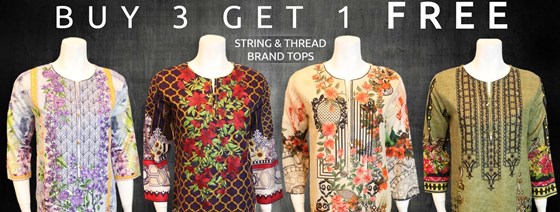 String & Thread: Buy Designer Pakistani Clothes from Reputed Online Stores